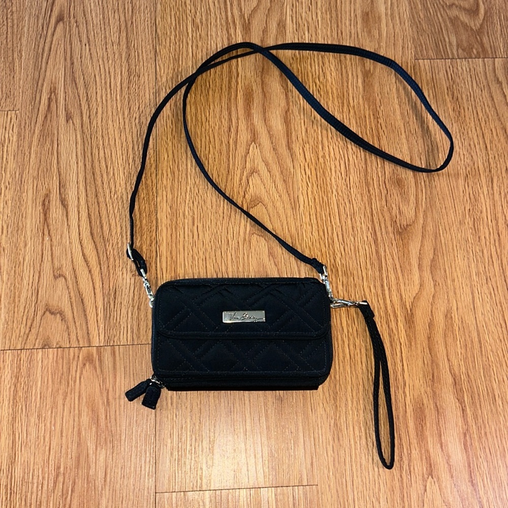 Vera Bradley Wristlet w/ crossbody strap